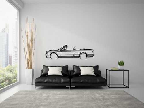 Bmw e30 cabrio inch - cabrio, steel