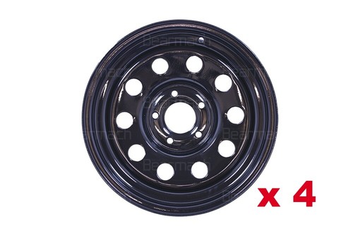 Steel modular 16x8 rims for