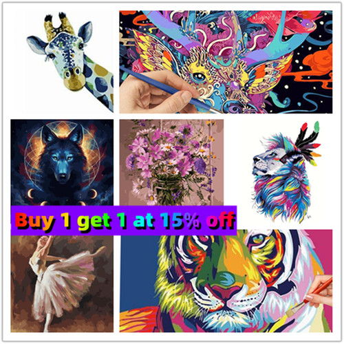 Oil painting numbers kit - numbers,