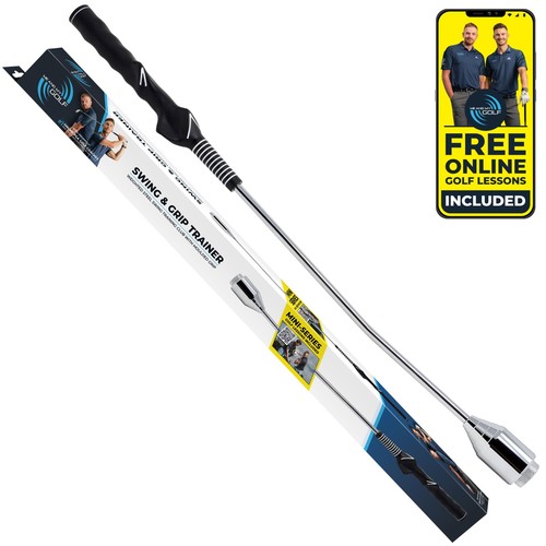 Golf swing training aid grip - golf, &