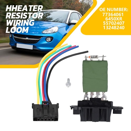 Heater blower resistor - resistor, wiring