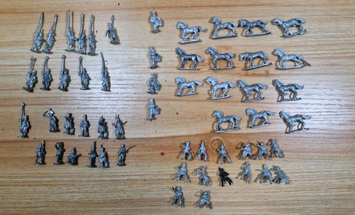 Metal 17mm lead wargame 40x - lead,