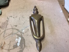 RECLAIMED SLIM BRASS DOOR KNOCKER