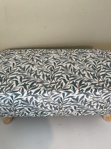 New rectangular footstool made - rectangular,