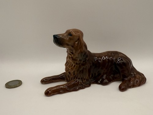 Beswick red setter lying - beswick,