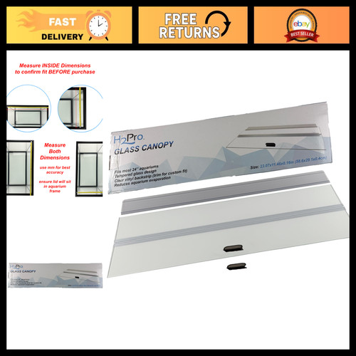 Glass canopy aquarium lid for - lid,