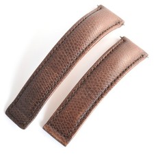 TAG Heuer Monza Brown Lizard Leather Watch Strap 20mm – 18mm FC5012, FC5013