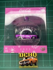 2025 M2 Machines 🔥 COCA-COLA CHRISTMAS ORNAMENT 🔥 1990 Chevy C1500 Silverado