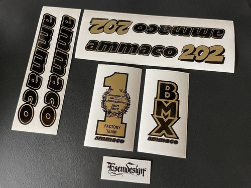 Ammaco 202 bmx decal set - ammaco,