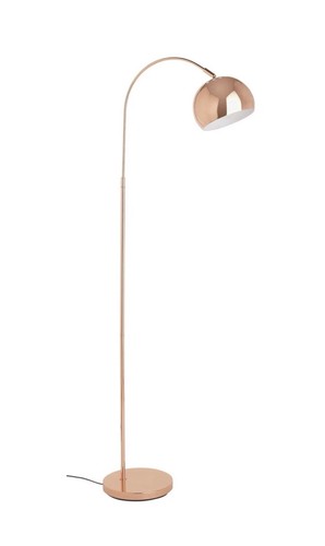 Copper floor lamp habitat - copper,