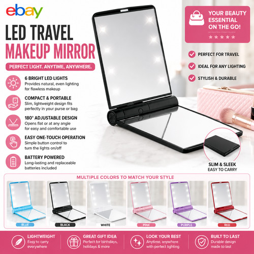 Led light foldable illuminated - foldable,