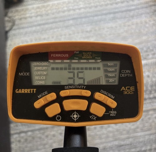 Garrett ace 300i metal - garrett,