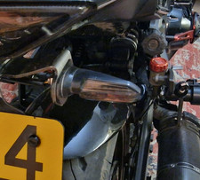 Kawasaki Z1000/SX/ABS - LED Rear Indicators  Lights Pair Black