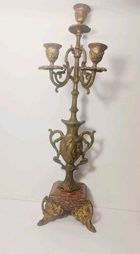 French ornate candelabra - french, 2x
