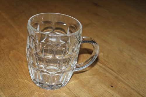 Vintage pint beer glass - vintage,