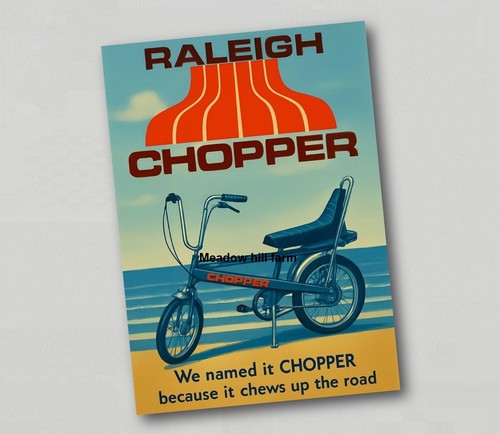 Fridge magnet raleigh bicycle - fridge,