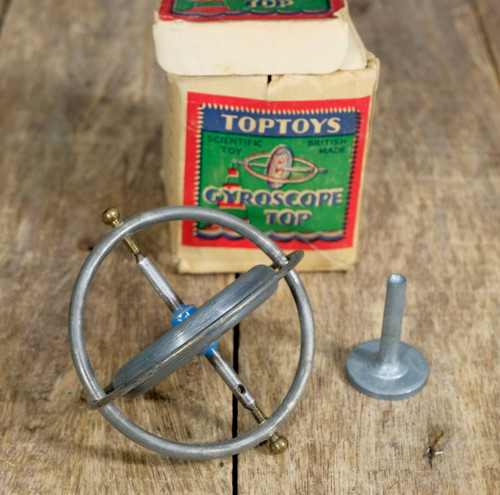 Vintage gyroscope top - top, by
