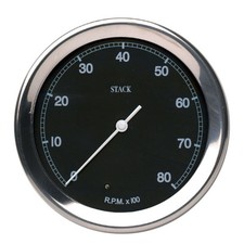 Stack ST230C Classic Tachometer Rev Counter 125mm Stepper Motor 0-8Krpm
