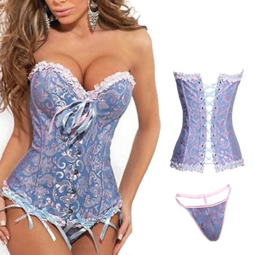 Women sexy overbust boned - women,