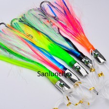 85g Deep Sea Trolling Big Game Marlin Tuna Fishing Lure Squid Octopus Soft Lure