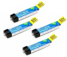 4 X E-flite 150mAh 1S 3.7V 45C