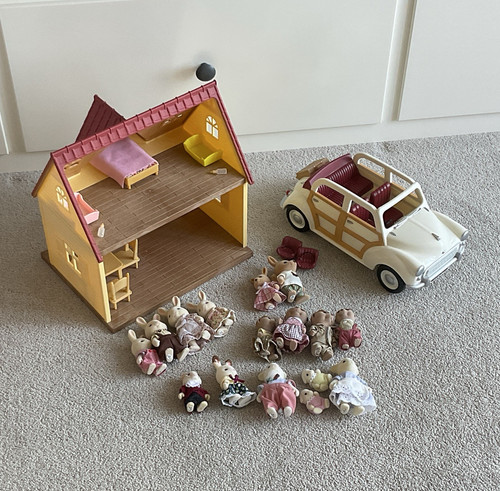 Sylvanian families mixed set - sylvanian,