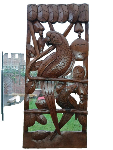 Beautiful carved wood vintage - beautiful,