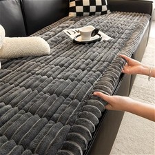 1-3 Seater Thick Fluffy Sofa Cover Sofa Non Slip Covers Furniture Pet Protector