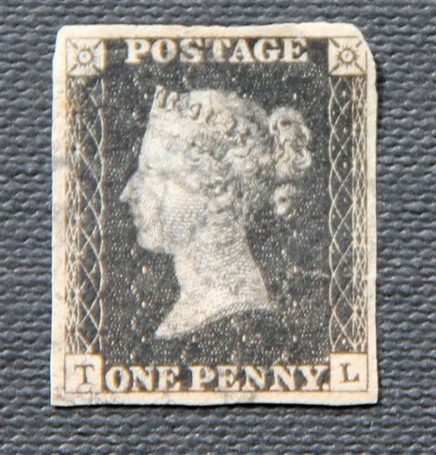 1840 penny black - gb,