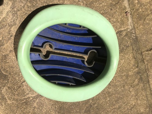 Folding potty blue and black - folding,