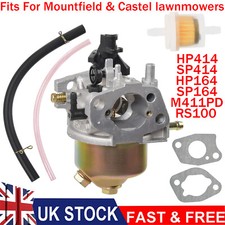 Carburettor Carb For Mountfield Castel lawnmowers HP414 SP414 HP164 SP164 RS100