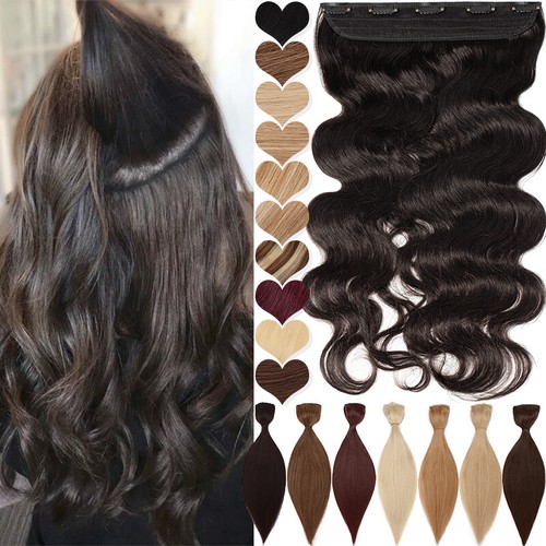 One piece clip thick wavy - clip,