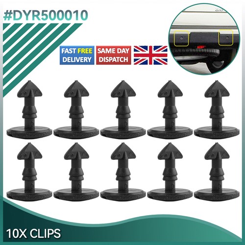 10x clips rear bumper tow - bumper, bar