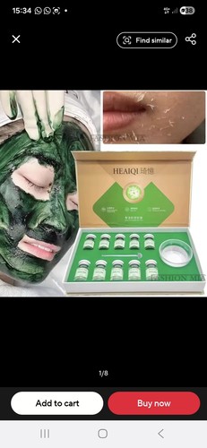 Algae peeling acne - acne, treatment