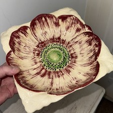 Shorter & Son Staffordshire pottery anemone Hand Painted England bowl 