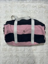 Jack Wills Pink & Navy Duffle