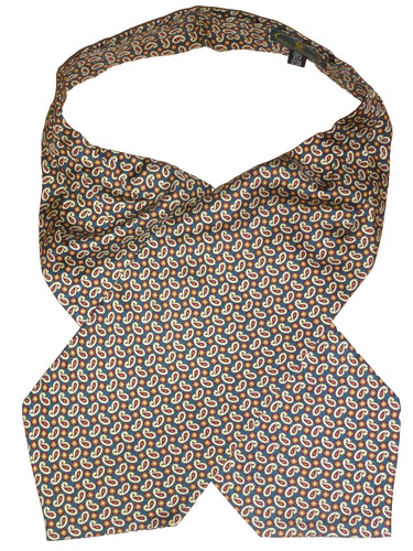 Vintage milano silk - silk, cravat