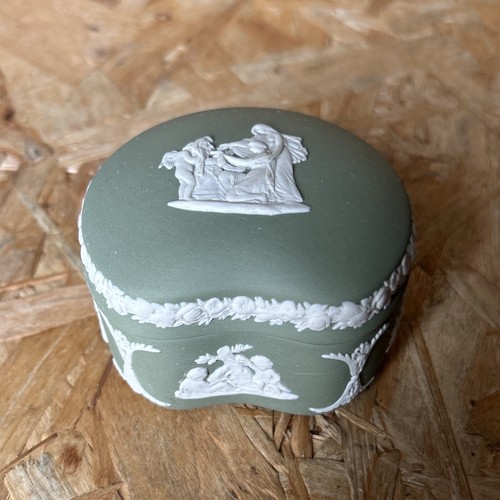 Vintage wedgwood green jasper - wedgwood,