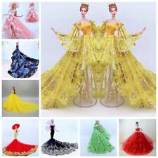 1/6 BJD Doll Clothes Outfits Noble Bride Dress Princess Wedding Party Gown 11.5"