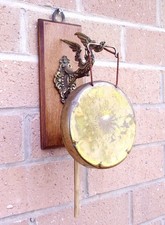 Antique Wall Hanging Brass Dinner Gong