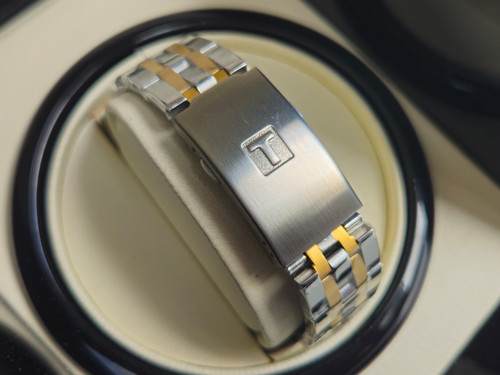 Tissot gold two - tissot, tone