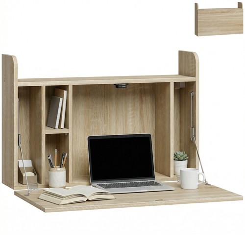 Homcom wall mounted table - wall,