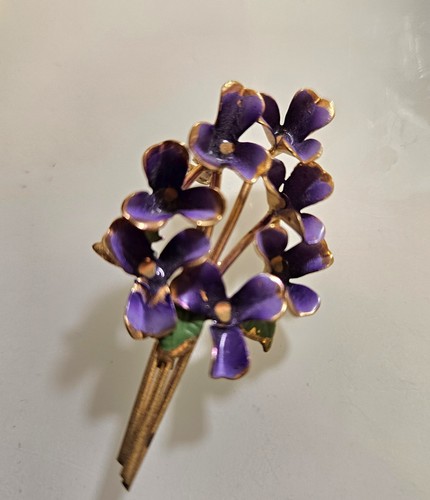 Vintage suffragette brooch - suffragette,