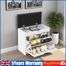 Shoe Bench with Flip Drawer