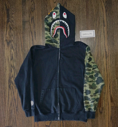 Bape shark hoodie half - shark,