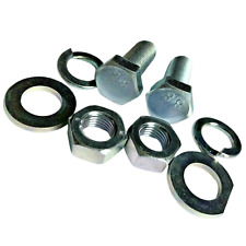 Seat Belt Bolt and Nut Fastener Kit, High Tensile Grade 8.8 Bolt, Nut Washer Set