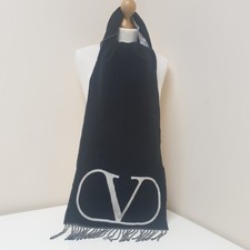 Valentino Scarf Womens Black