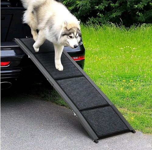 Folding pet ramp - folding,