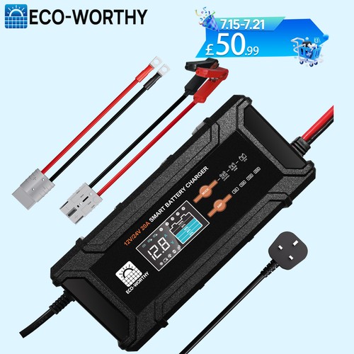 Eco worthy 20a - 12v/24v, lithium