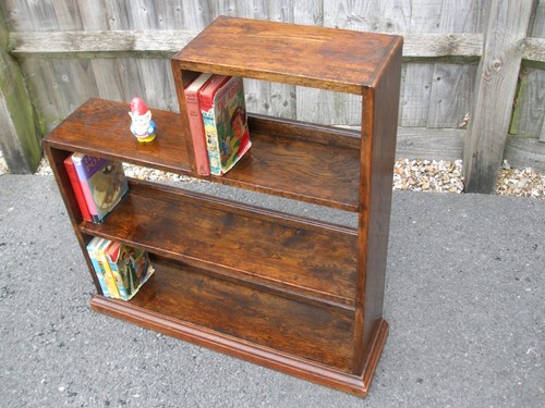 Antique deco oak - deco, bookcase